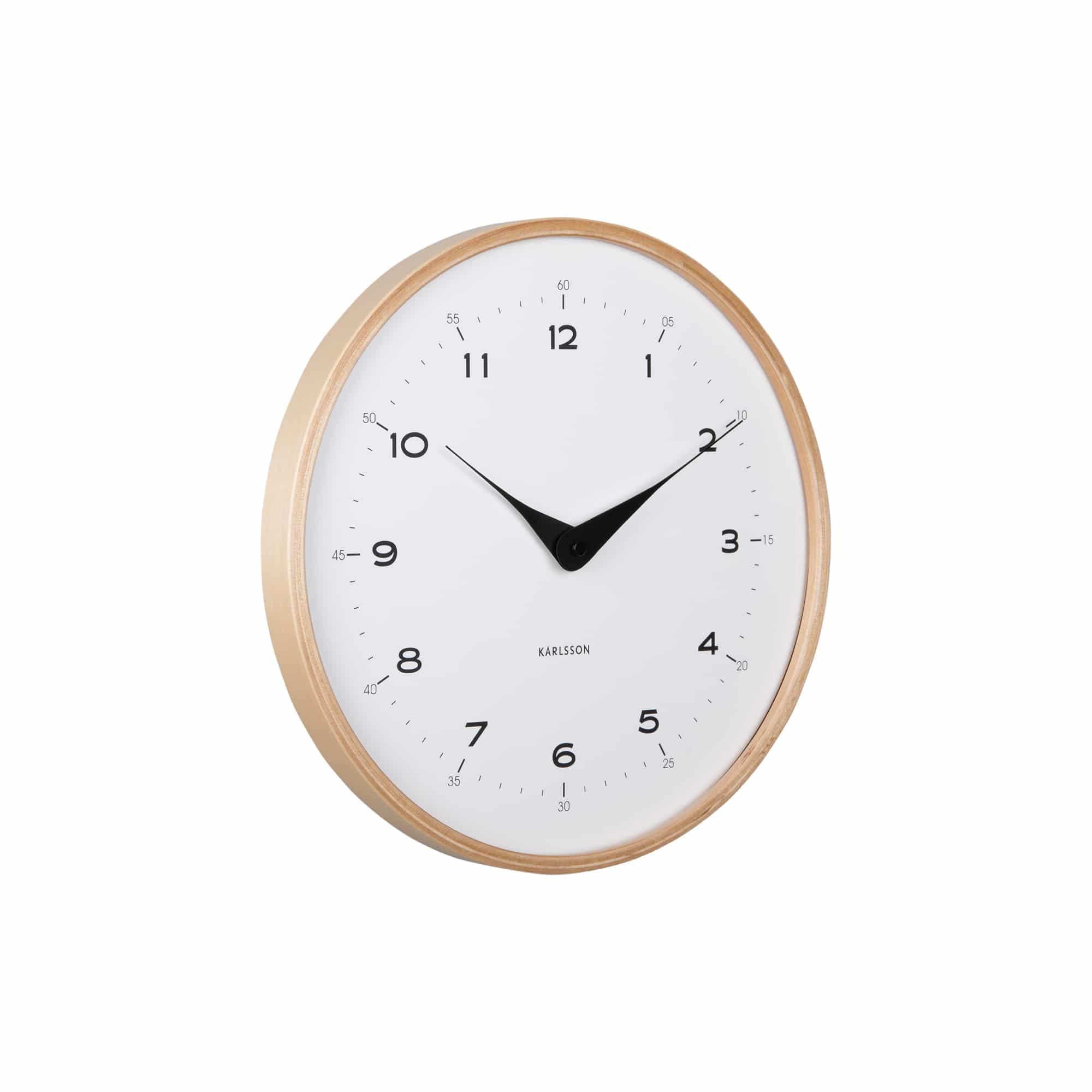 Karlsson White 'Osado Dome' Wall Clock - (30Cm - Ka5995wh)