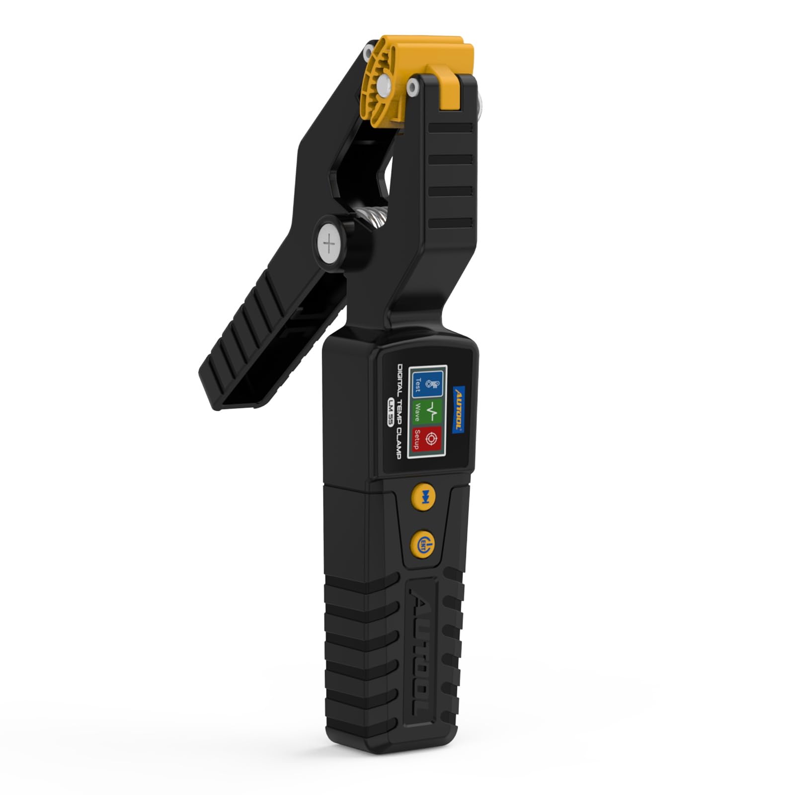 AUTOOL Digital Thermometer HVAC,Pipe Clamp Thermometer for Heating and Cooling Systems, Digital Temperature Clamp HVAC for in-Pipe Measurements, Waveform Display