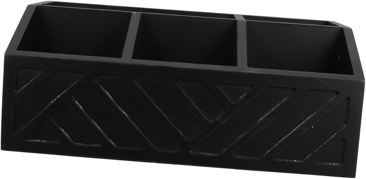 Tea Storage Box Tea Bag Organizer Box Wooden Container Dividers Home Office Cafe Storage