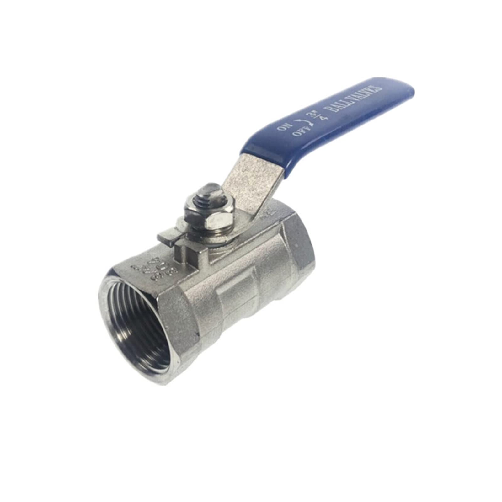 DLTBYWAQZ 1/4" - 1" BSP Female Reducer Ports 304 Stainless Steel One-piece Ball Valve(DN32)