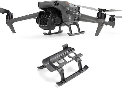 Tren de aterrizaje plegable para DJI Mavic 3 PROMavic 3 Pro Cine Drone Heighten 1.181 in Peso ligero de liberación rápida Trineo extendido soporte