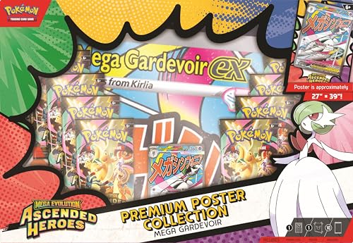 Image of Pokemon TCG: Mega Evolution-Ascended Heroes Premium Poster Collection