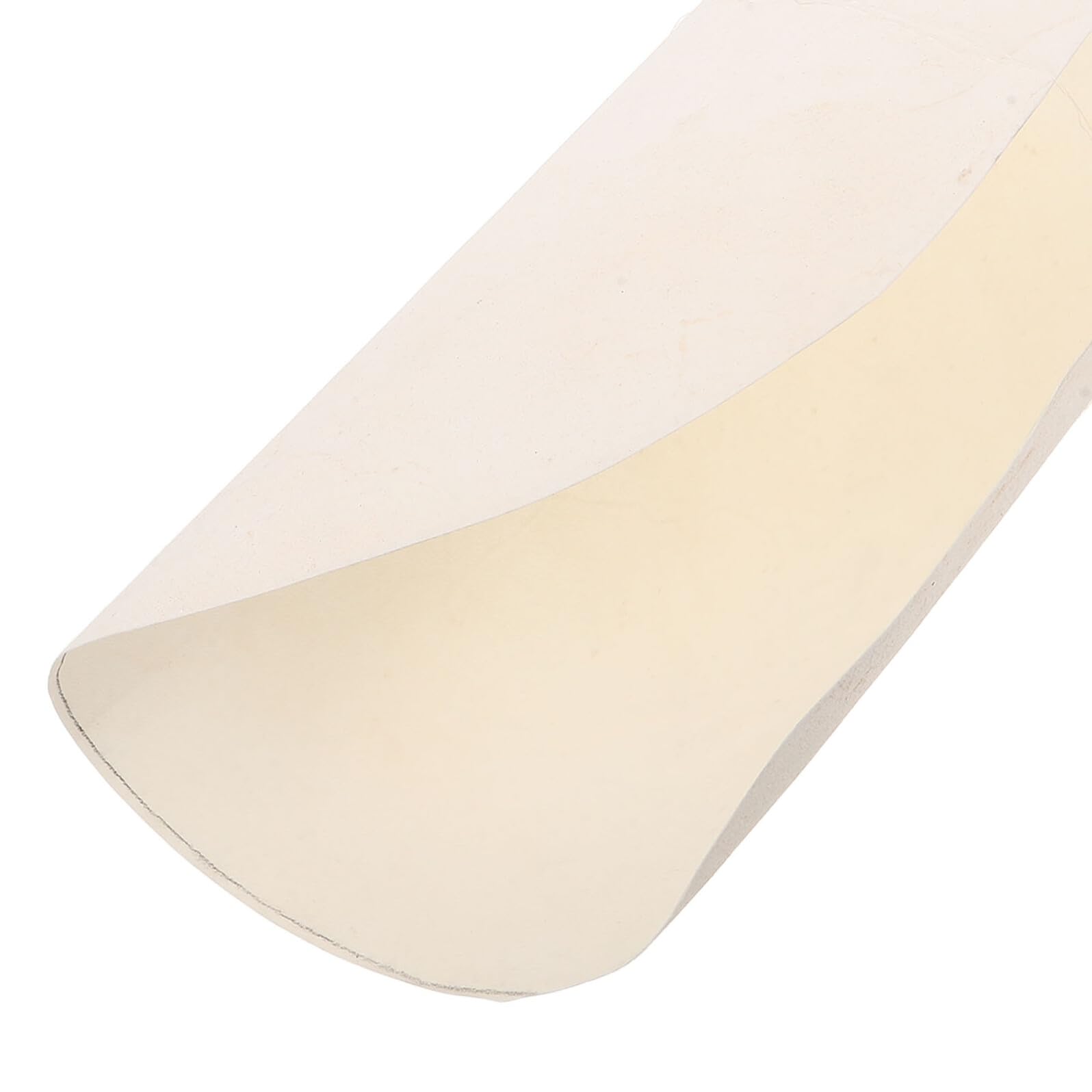 Copertura per Tamburo Africano in Pelle di Capra Naturale Rotonda 45cm, Rinforza la Risonanza e Facile da Pulire, Adatta per Pratica e Performance