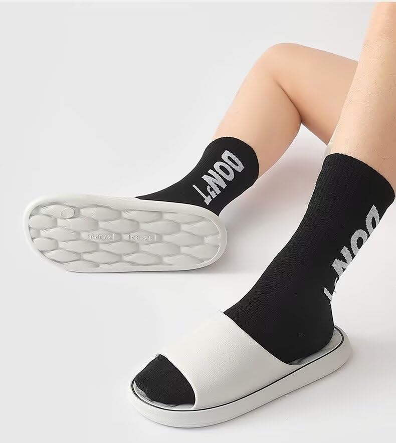 Non-Slip Quick-Dry Shower Slippers for Women & Men, Ultra-Soft Cushion Thick Sole, Comfortable Bath Slides for Indoor Home Use（Size：40-41，khaki）3