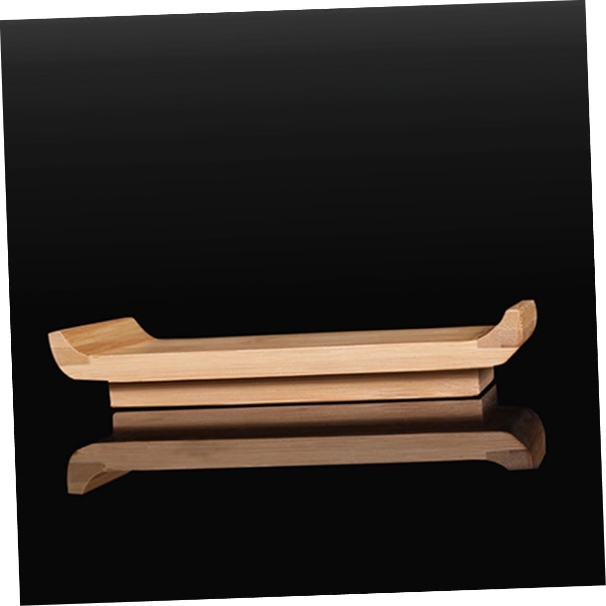 Xmas Bamboo Sushi Serving Tray Sashimi Dish Japanese Style