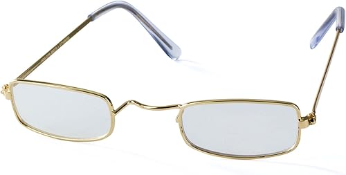 Miniatura 4 de Tigerdoe - Juego de 2 gafas para abuelita gafas de abuelo gafas de Papá Noel gafas de Papá Noel disfraz de gafas falsas