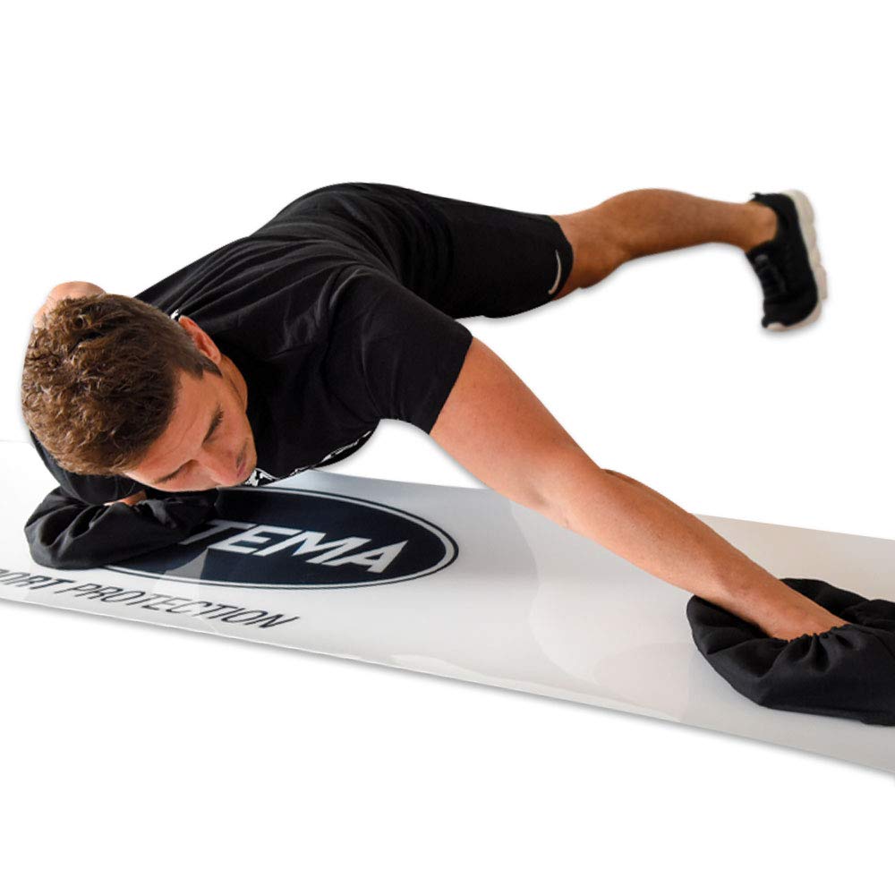 ORTEMA Slideboard 2.0 uniwersalne urządzenie do fitnessu do treningu koordynacji, szybkości, siły i wytrzymałości, hokej na lodzie, fitnessu, jazdy na łyżwach, w czasie wolnym i wielu innych
