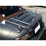 2005年8月以降マツダNCロードスター（除くハードトップ車）用ステンレス製トランクキャリア19φリンケージ付