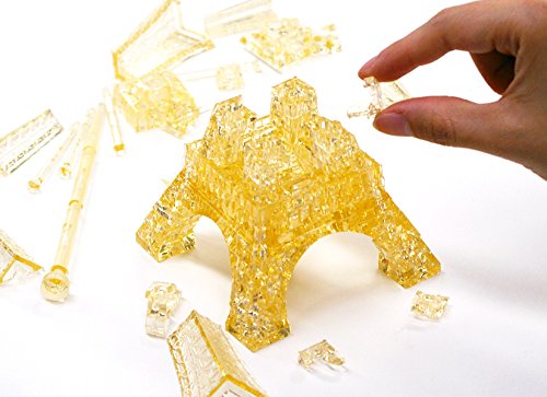 Beverly Crystal Puzzle - Eiffel Tower / Gold (Japan Import) #TOP4