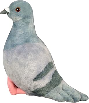 Pigeon Plush Toy, Pigeon Plush Doll, Cute Plushie Collectible Stuffed Animal For Teenager, Simulation Gifts Ornaments, Soft and Cute Peace Bird, Bird Gifts - 20cm