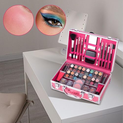 Trousse de maquillage ado avec palette fards et pinceaux