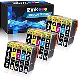 E-Z Ink (TM) Compatible Ink Cartridge Replacement for Canon PGI-5 PGI5 CLI-8 CLI8 to use with Pixma Pro9000 iP6600D iP4300 iP4500 MP600 (3 Large Black,3 Small Black,3 Cyan,3 Magenta,3 Yellow, 15 pack)