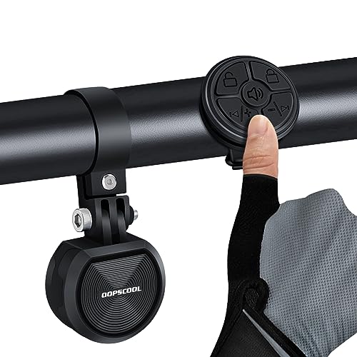 Elektrische Fahrradhupe mit 4 Klingeln, elektrische Fahrradklingel mit...