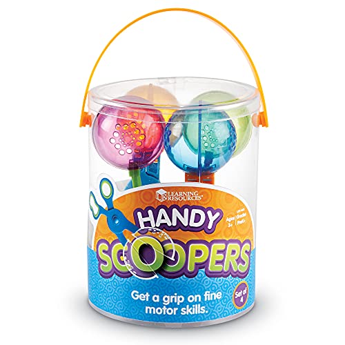 Best Review Learning Resources Handy Scoopers, Fine Motor and Sensory Toy, Scissor Skills, Develops Hand Strength, Sand Box Toys for Toddlers, Set of 4, Kid Tweezers, Ages 3+ Best Review Learning Resources Handy Scoopers, Fine Motor and Sensory Toy, Scissor Skills, Develops Hand Strength, Sand Box Toys for Toddlers, Set of 4, Kid Tweezers, Ages 3+