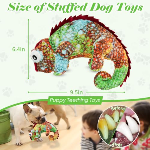 Image of Fuufome Squeaky Plush Dog Toys for Small, Medium, Large Breeds