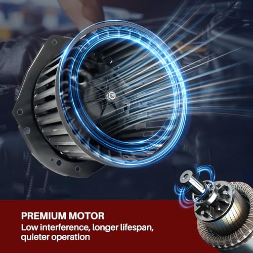 Image of 700103 AC Heater Blower Motor Fan Fit for GMC C1500 C2500 C3500 K1500 K2500 K3500 Yukon Safari G15 G25 G35 for Chevy Astro C1500 C2500 C3500 K1500 K2500 K3500 Tahoe Camaro Corvette Front Side
