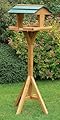 Premium Wooden Bird Table & Stand Traditional Feeding Station