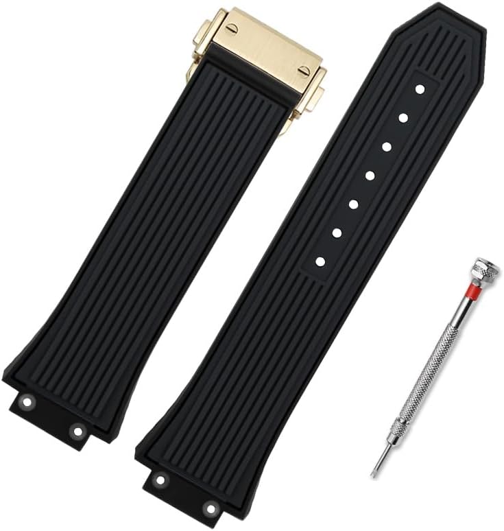 27/17MM RUBBER SILICONE WATCH BAND STRAP FOR HUBLOT BIG BANG SPORT MODEL WATCH