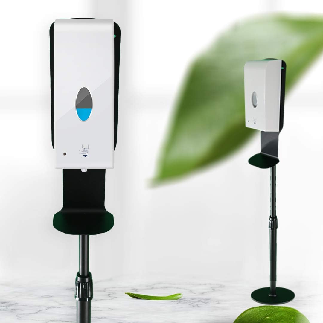 Automatic Hand Sanitizer Dispenser Station System (Dispenser + Stand) 1000ML,Hand Sanitizer Dispenser and Floor Stand