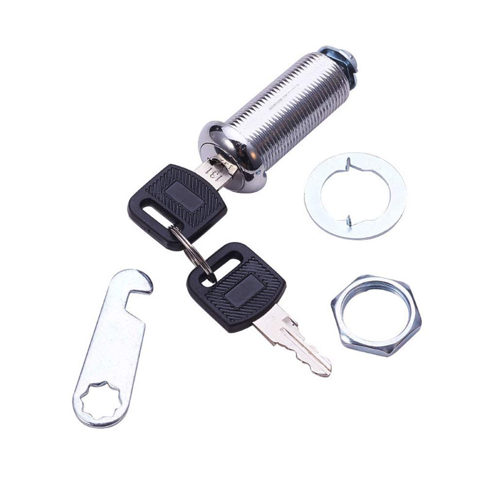 Amazon | MroMax 引き出し錠 引き出し ロック錠 ロック 2鍵付き 2キー