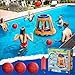 EagleStone Inflatable Floating Basketball Hoop - 47