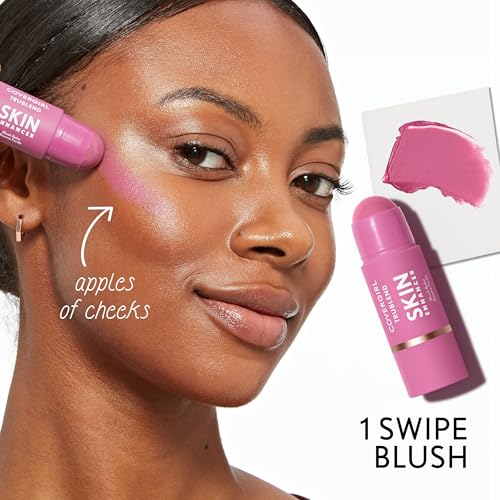 COVERGIRL Trublend Skin Enhancer Blush Balm Stick, Vegan Formula, Easy to Use, Glides on Effortlessly, Non-Greasy, Doesn't Crease - 255 Midnight Plum (Bright, Deep Berry) - image 7
