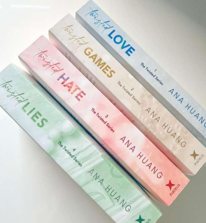 Image of Twisted Books Series by Ana Huang 4 Book Bundle - Twisted Love, Twisted Games, Twisted Hate & Twisted Lies Bestseller Set | Romantic Fiction Box Set | Contemporary Steamy Romance Novels for Adults