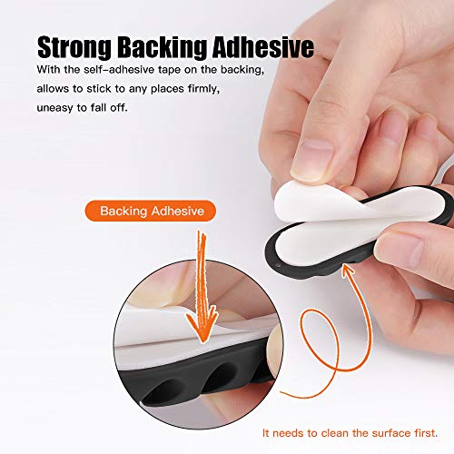 Andoer CC-949 10pcs / set Cabos multiuso para organizadores de cabos Enroladores de cabos Fone de ou