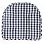 Checkered Navy/White