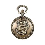 chinesischer drache tattoo bedeutung ♥Hochwertige Qualität: Vintage Retro Design mit rundem Metallgehäuse und Arabischen Ziffern Zifferblatt. Mit Panzerkette, lange Kette mit Clip-Befestigung, um die Taschenuhr zu sichern und Ihren Outfits klassischen Stil hinzuzufügen