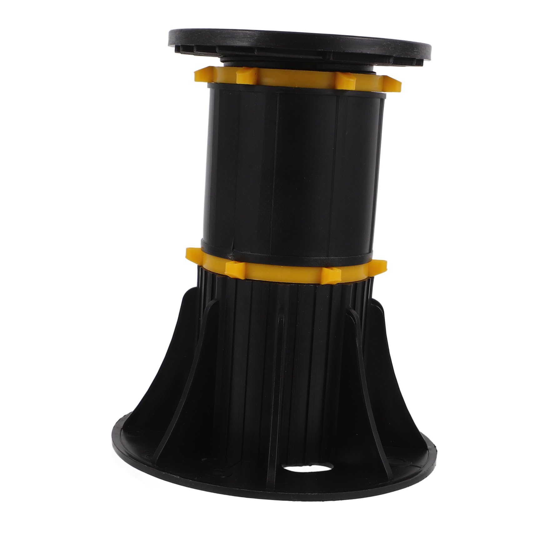 Pieds de lit réglables en ABS robuste pour stabiliser et rehausser le sommier