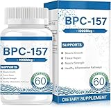 BPC 157 Peptide Capsules 1000 mcg supports muscle growth, tissue repair, strength, 60 capsules(1PC)