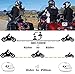 QSPORTPEAK Motorcycle Intercom Bluetooth Helmet Headset, BT-S2 Motorbike Intercom Headphone, 800M Helmet Communication System Kits with Walkie Talkie MP3/GPS & FM Radio for Riding&Skiing, 2-3 Riders