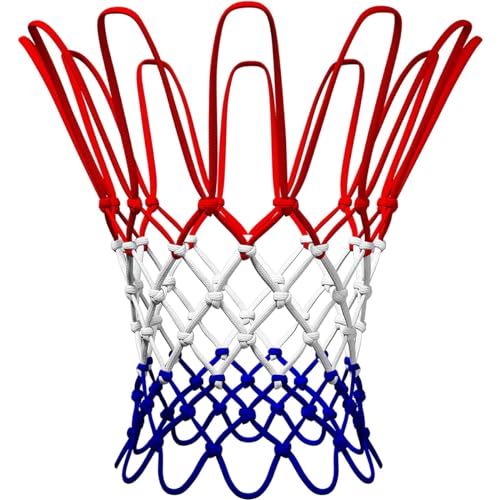 Image of Spalding Basketball Net | 12 Loops | Fits Standard Indoor or Outdoor Rims | Basketball Hoop Net Replacement