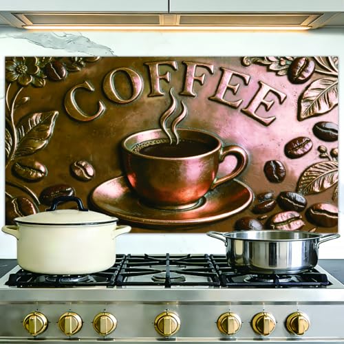Protector contra salpicaduras cocina para evitar manchas de grasa panel decorativo extraíble 2