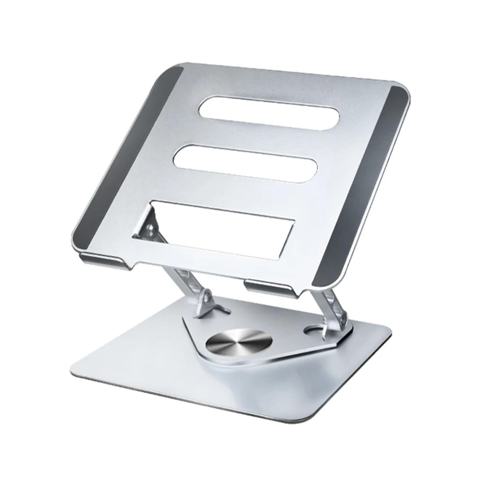 Support ordinateur portable pliable rotatif 360 degrés hauteur réglable