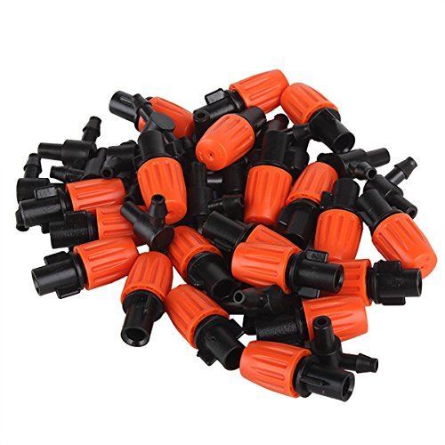 Lot De 20 Buses D'arrosage, 20 Têtes D'arrosage Atomisantes Haute Efficacité Avec Joints En T Pour Irrigation De La Maison, Du Jardin Pour Pelouses, Jardins Et Piscines