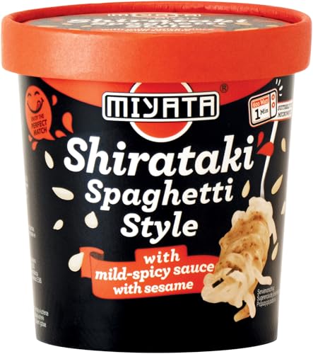 MIYATA Shirataki con salsa de sésamo ligeramente picante - 1 x 240 g