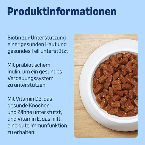 by Amazon Alleinfuttermittel für ausgewachsene Hunde, Fleischauswahl in Sauce, 4.8kg (48 Packungen mit 100g)