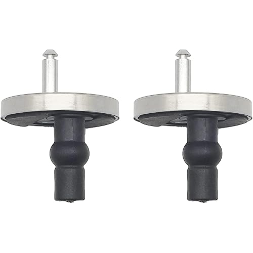 MUU Universal Toilet Seat Bolt kit,Screws,Quick Release,Easy to Install- Toilet Seat Replacement Parts Kit,Toilet Cover Maintenance Accessories,Fixing Accessories (Circle Screws)