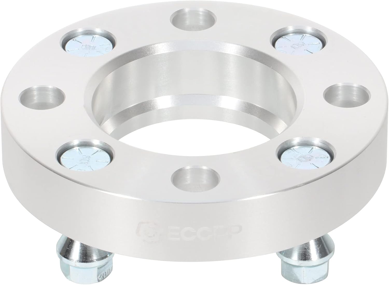 4x110 Hubcentric Wheel Spacers 1 inch Thick Hub Bore 74mm with 10x1.25 Studs Wheel Spacers Fit for Grizzly for Brute Force 750 2005-2011 - Silver 4 Lug Wheel Spacers 2Pcs