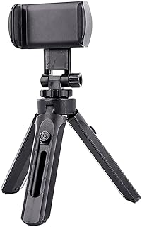 Mini Tripe Suporte para Celular Smartphone Universal De Mesa Articulado Tripod 360°