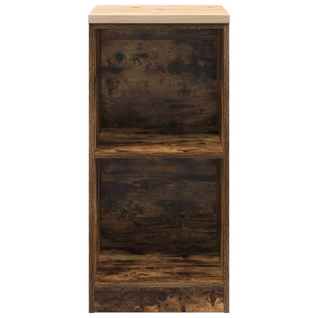 Armoire de Rangement de Garage chêne fumé 40x51x85 cm Bois pin,Entreprise & Industrie,Stockage Industriel,Armoires industrielles,18.4 kg-860539