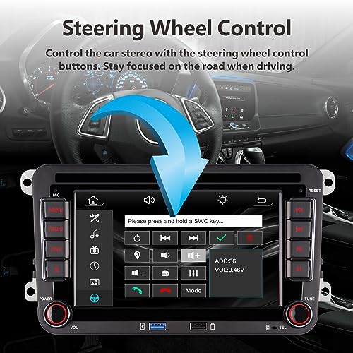 Autoradio a doppio din con CarPlay senza fili