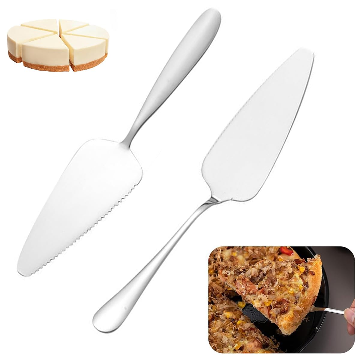 set pelle à tarte et couteau à gâteau