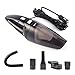 Produktbild Portable 120W 12V Mini Auto Staubsauger Handstaubsauger Handhold Auto Lightweight Cleaner Dust Bürste nass und trocken (schwarz)