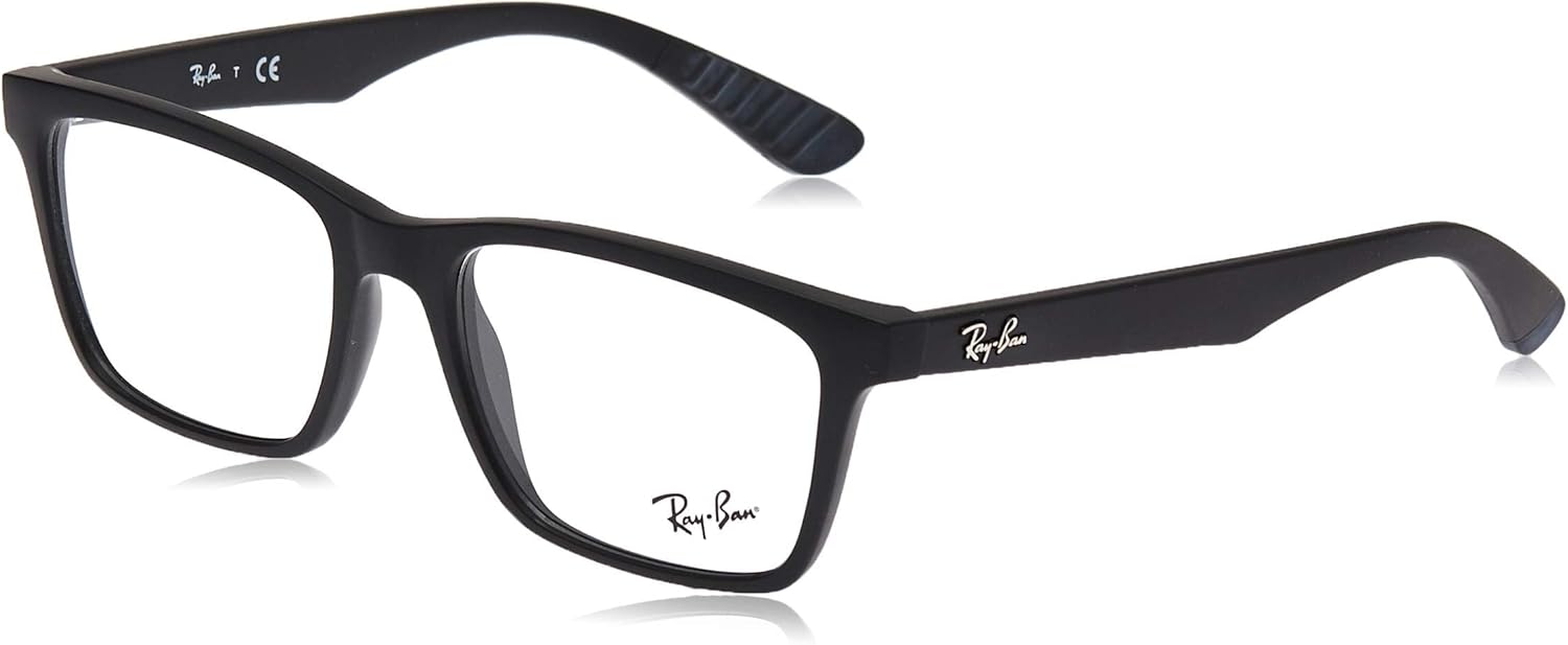 Ray-Ban Unisex Rx7025 Square Prescription Eyeglass Frames