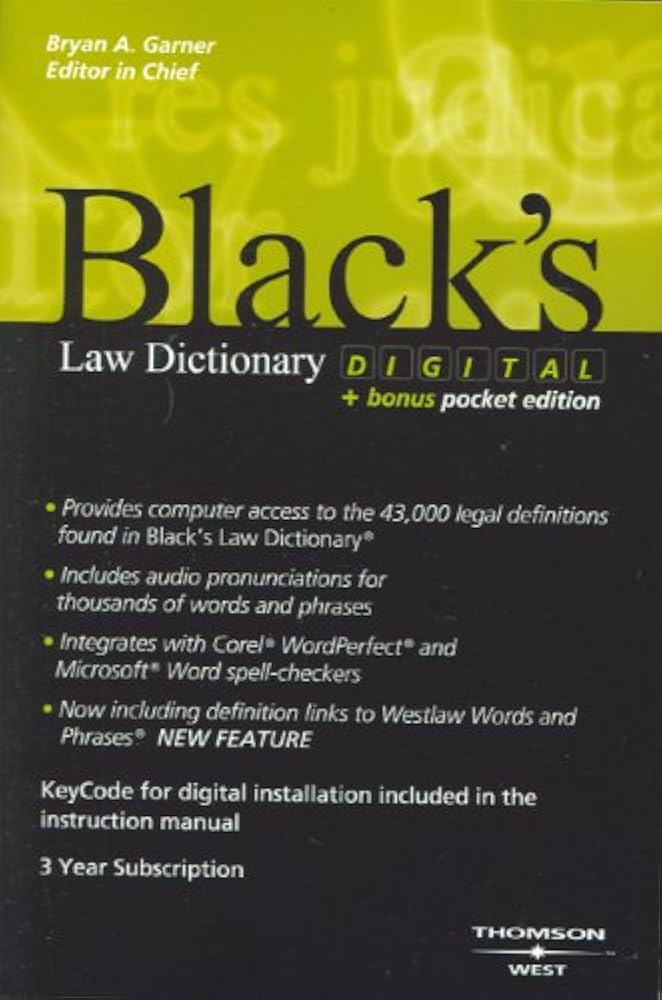 Black's Law Dictionary: Garner, Bryan A.: 9780314199065
