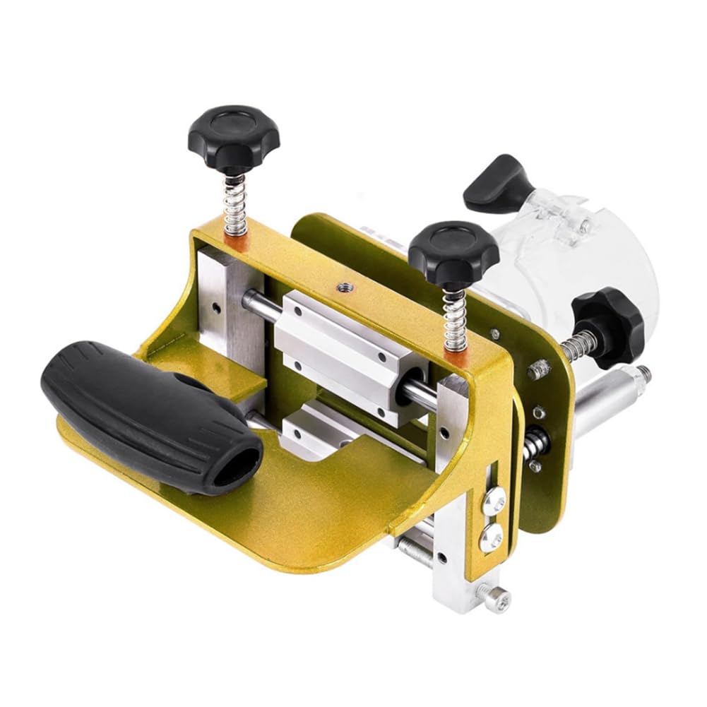Ehwisbe Fasteners Punch Locator Linear Track Mortising Jig For 65Mm Trimming Machine 2 In 1 Slotting Bracket Tool