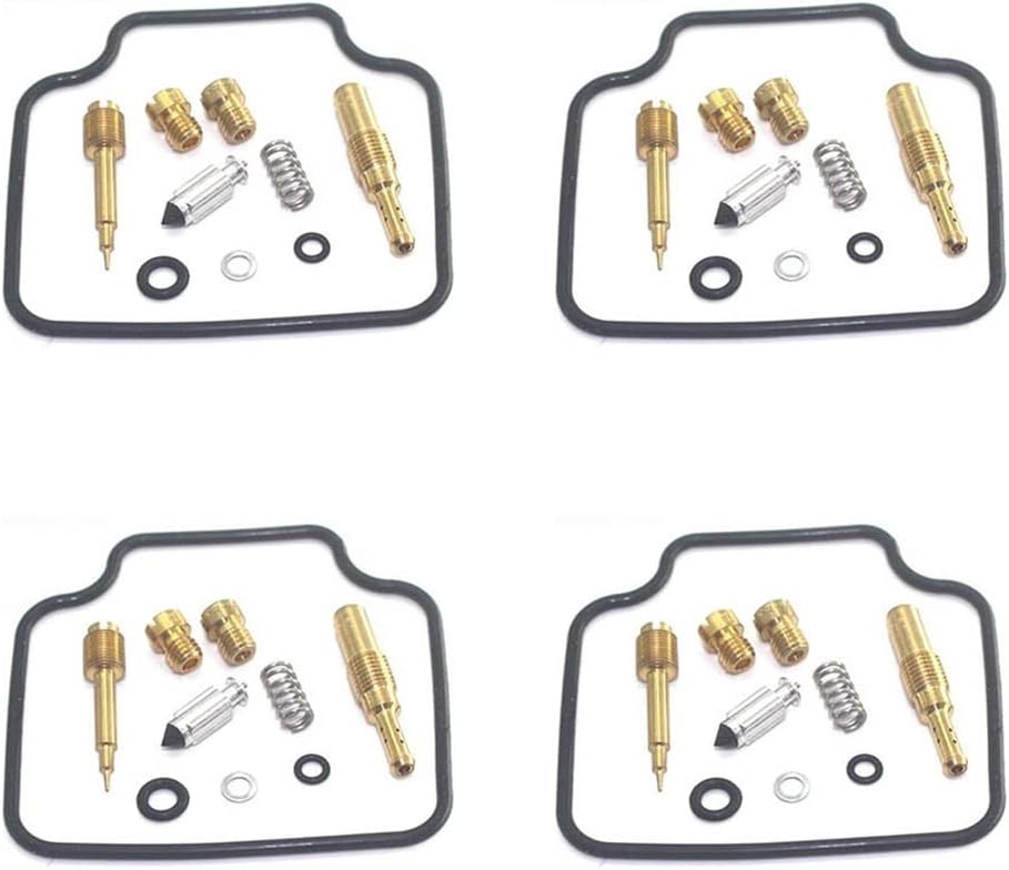 Motorcycle Carb Carburetor Rebuild Repair Kit for NX650 RD02 1988-1994 NX 650 (Color : 4set)